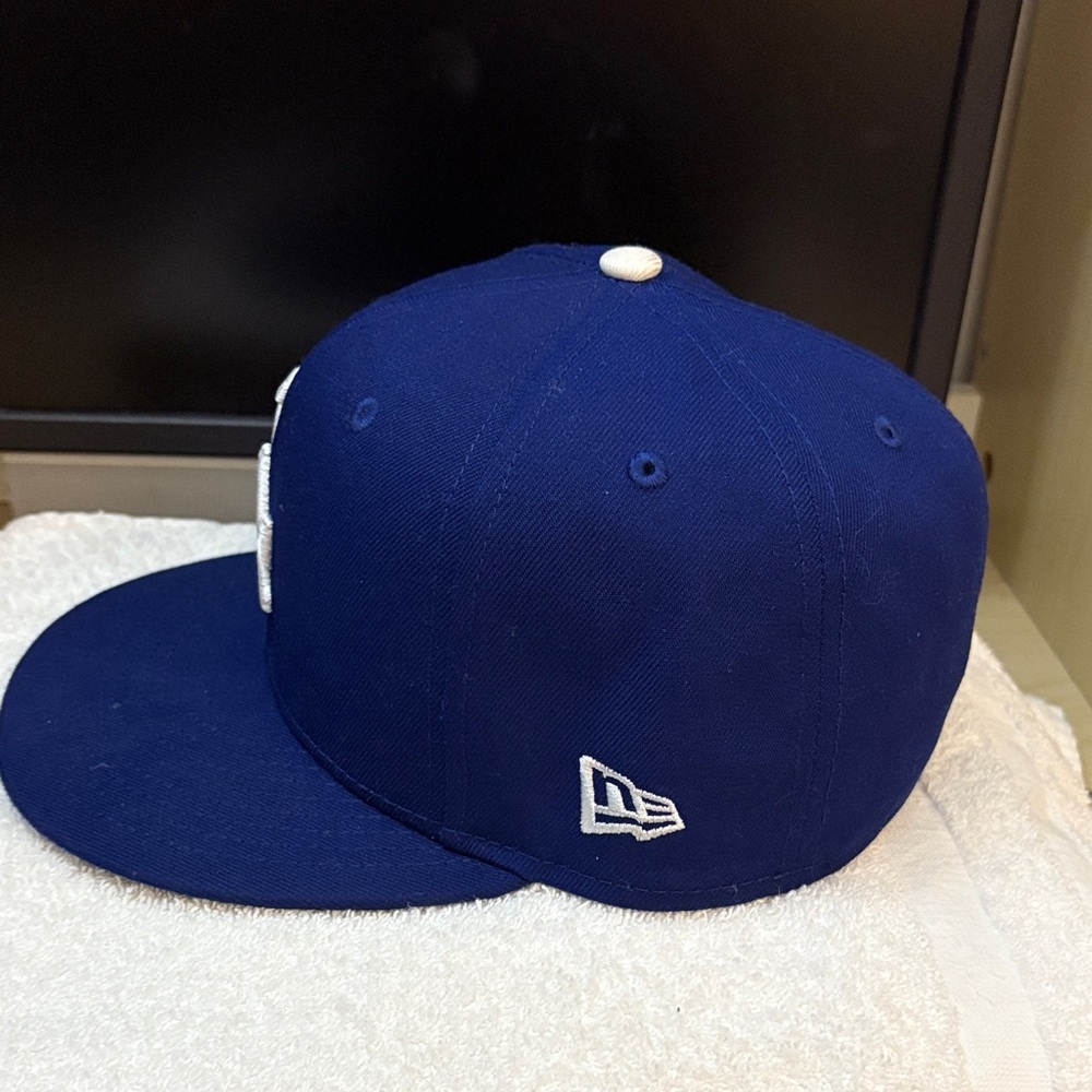 Vintage 2025 World Series Championship patch New Era Blue LA Dodgers Hat - Picture 5 of 11